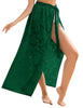 Sarong Transparent Floral Swimsuit Overskirt