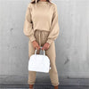 Long Sleeve Fleece Casual Sweater Suit