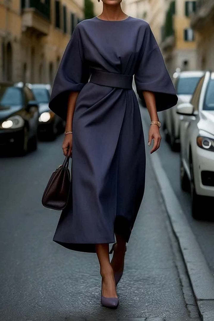 Loose Batwing Sleeve Dress