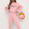 Casual Fleece Two-piece Set