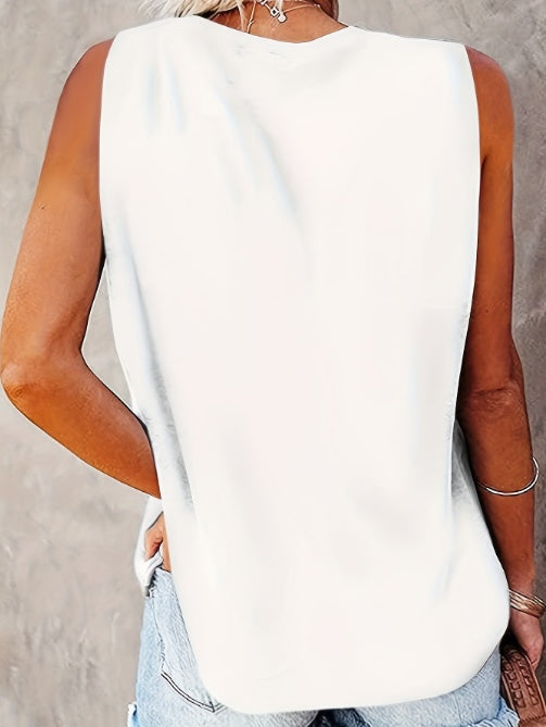 Ladies Off Shoulder Vest