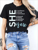 Printed Short-sleeved T-shirt