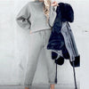 Long Sleeve Fleece Casual Sweater Suit