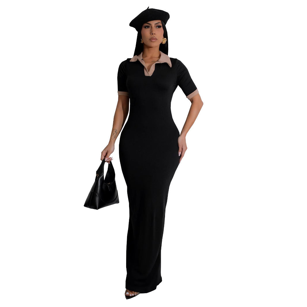 Women's Retro Slim Fit Dress