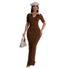 Women's Retro Slim Fit Dress